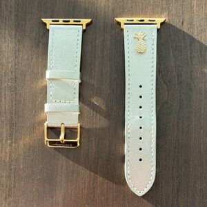Lilly Pulitzer Gold Apple Watch Band